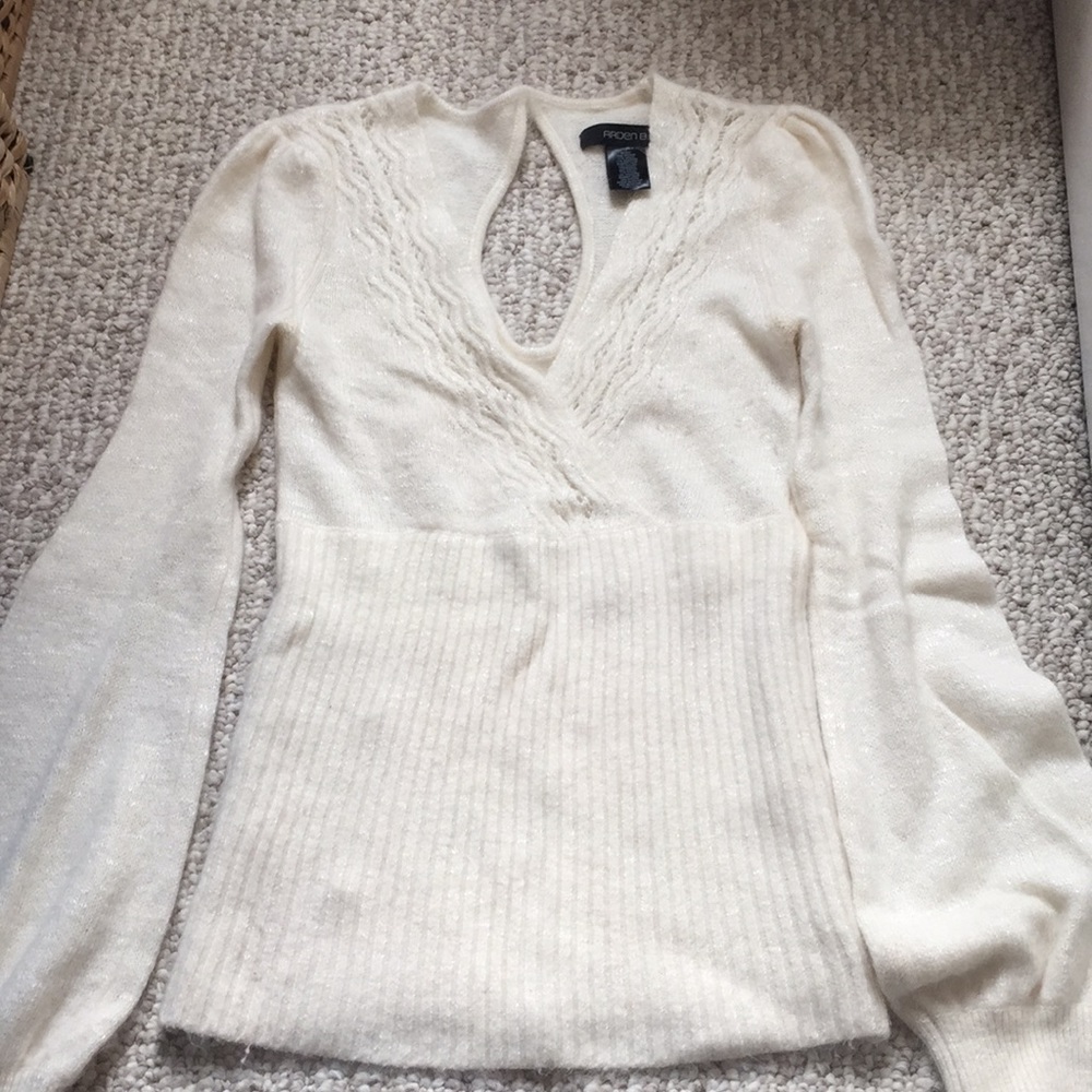 Arden B. Beige Sweater